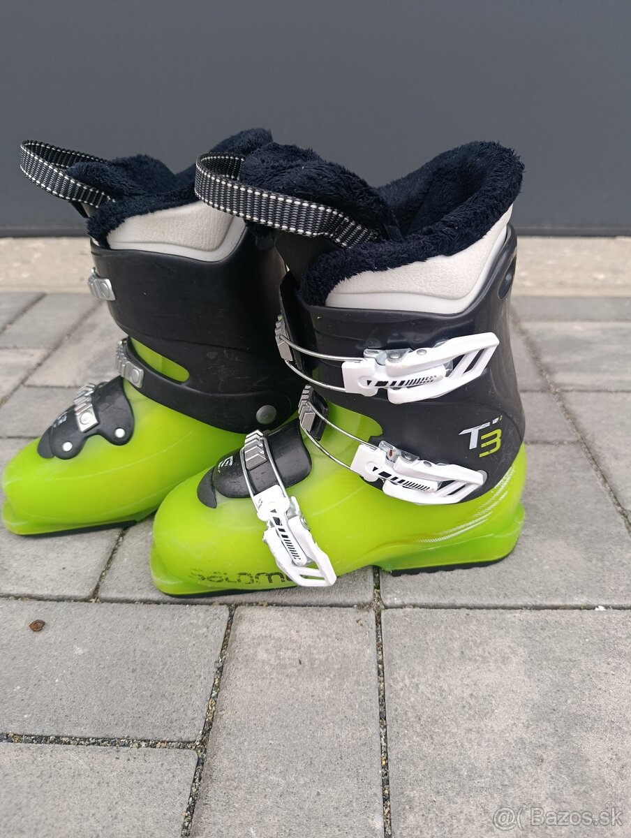 LYŽIARKY SALOMON T3 GREEN 23.5 MP - 2