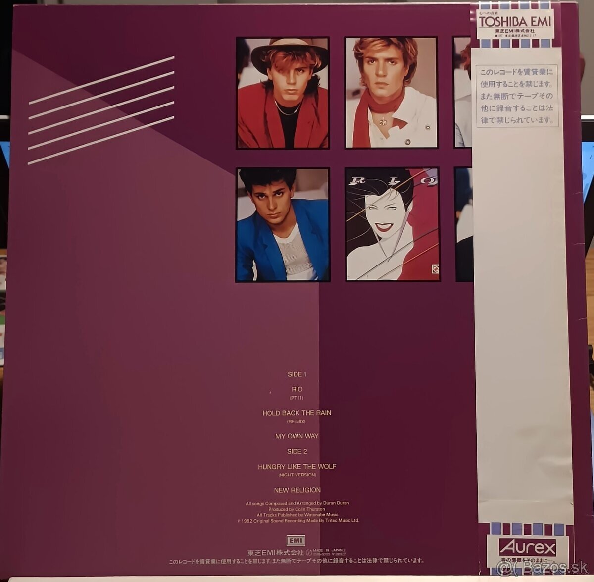 Duran Duran CARNIVAL Japan Vinyl - 2