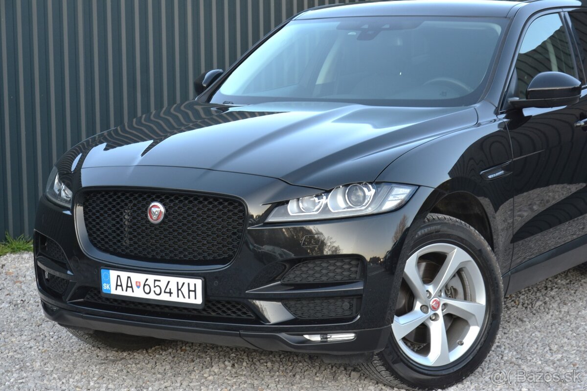 Jaguar F-Pace 2.00 4×4 D AWD – po Veľkom servise - 2