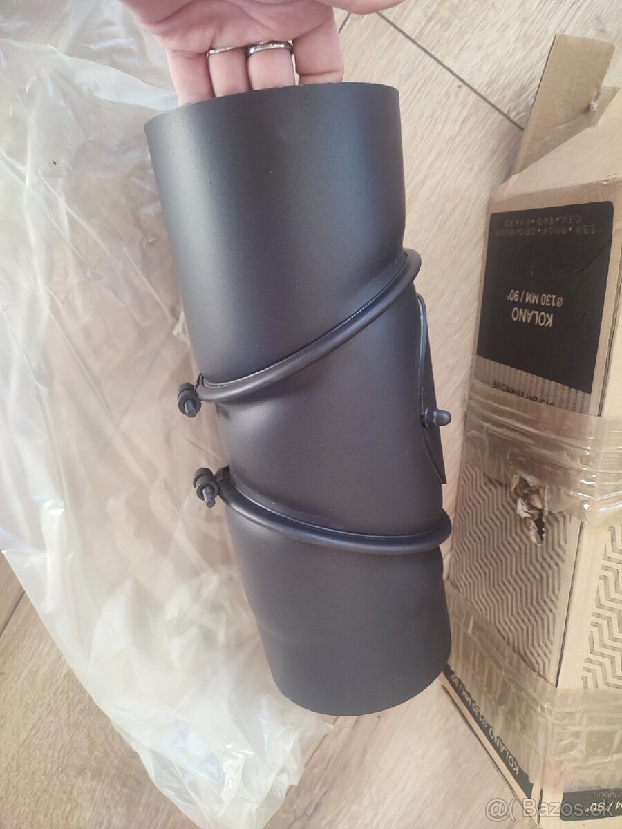 NOVÉ nastavovateľné koleno dymovodu, - 2