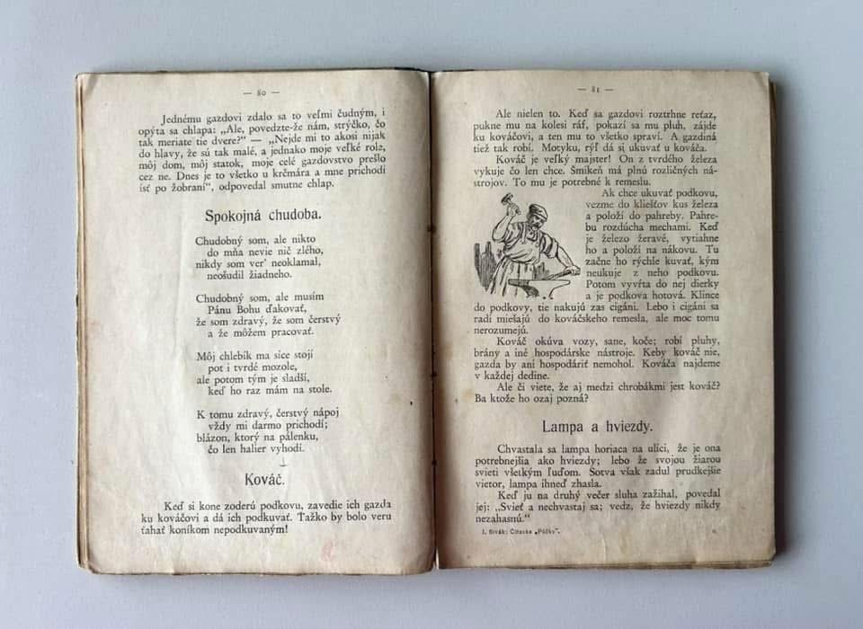 100 ročná slovenská Čítanka - 2