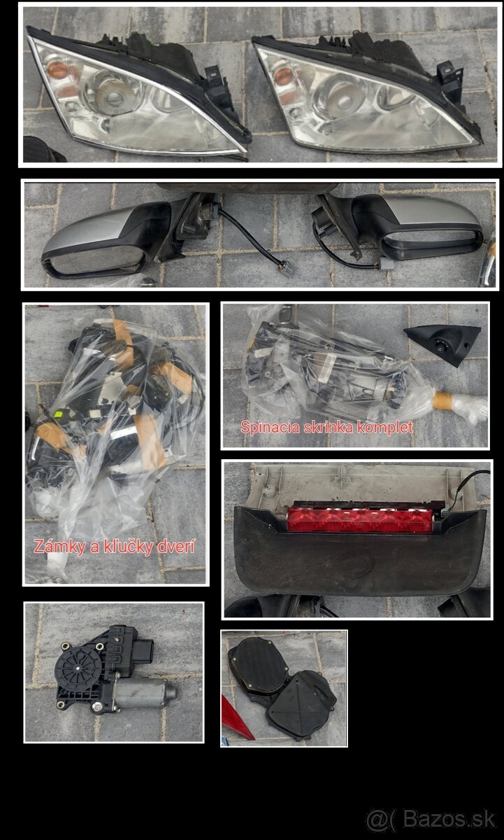 Náhradné diely komplet Mondeo mk3 - 2