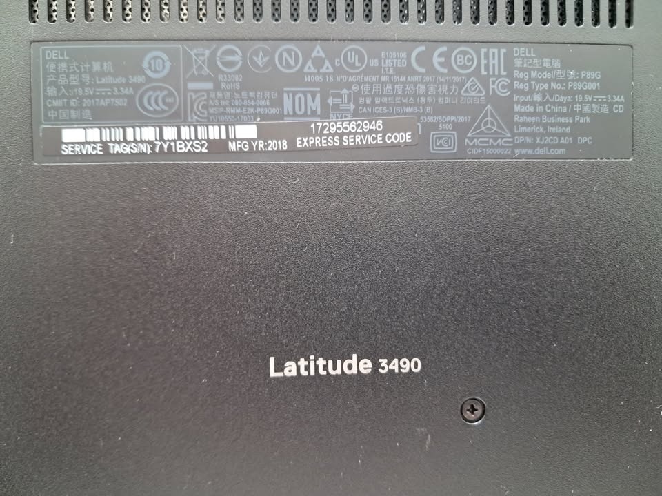 Notebook Dell Latitude 3490 - 2