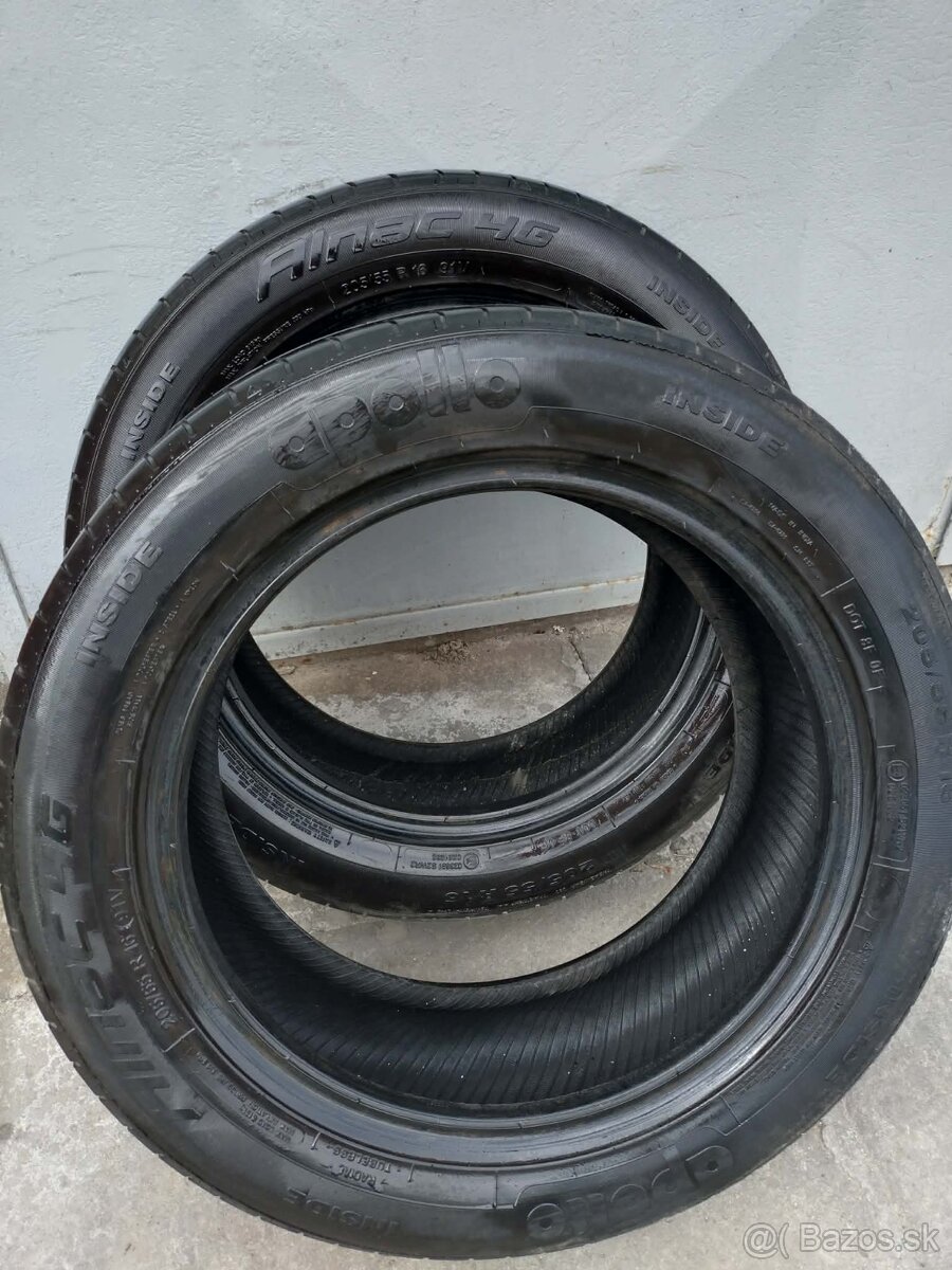 Letné pneumatiky Apollo 205/55r16 2ks - 2