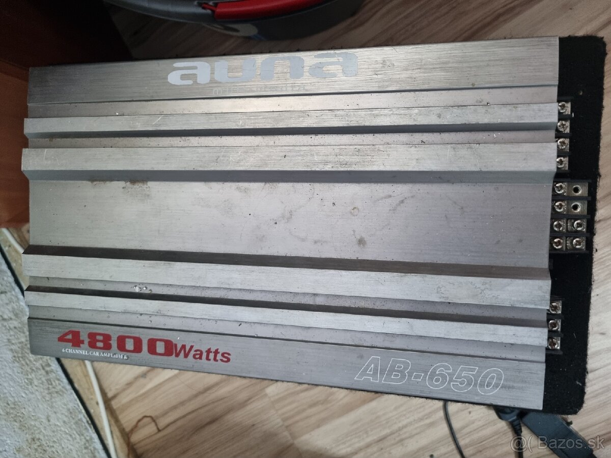 Auto zosilňovač auna - 2