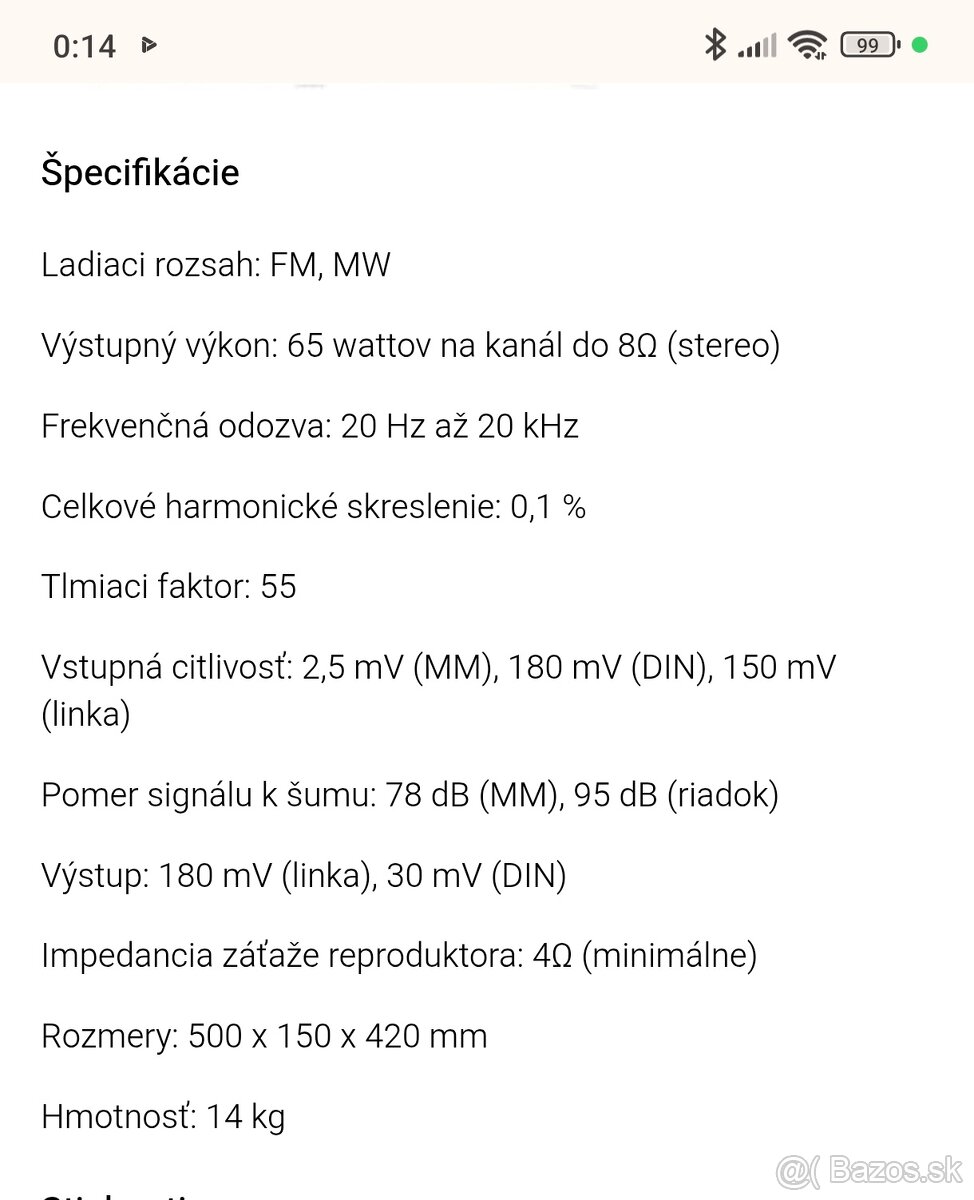 Technics Sa 5460 - 2