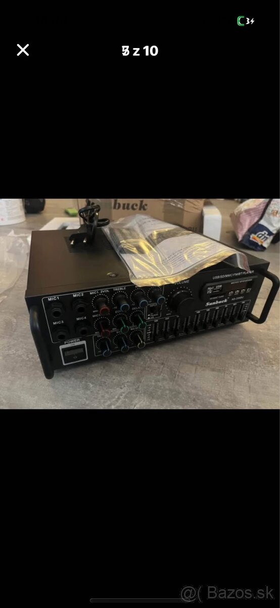 predam av prijimac / zosilnovac sunbuck - 2