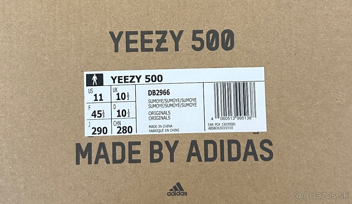 Predám Adidas Yeezy 500 Super moon yellow, 45 1/3 - 2