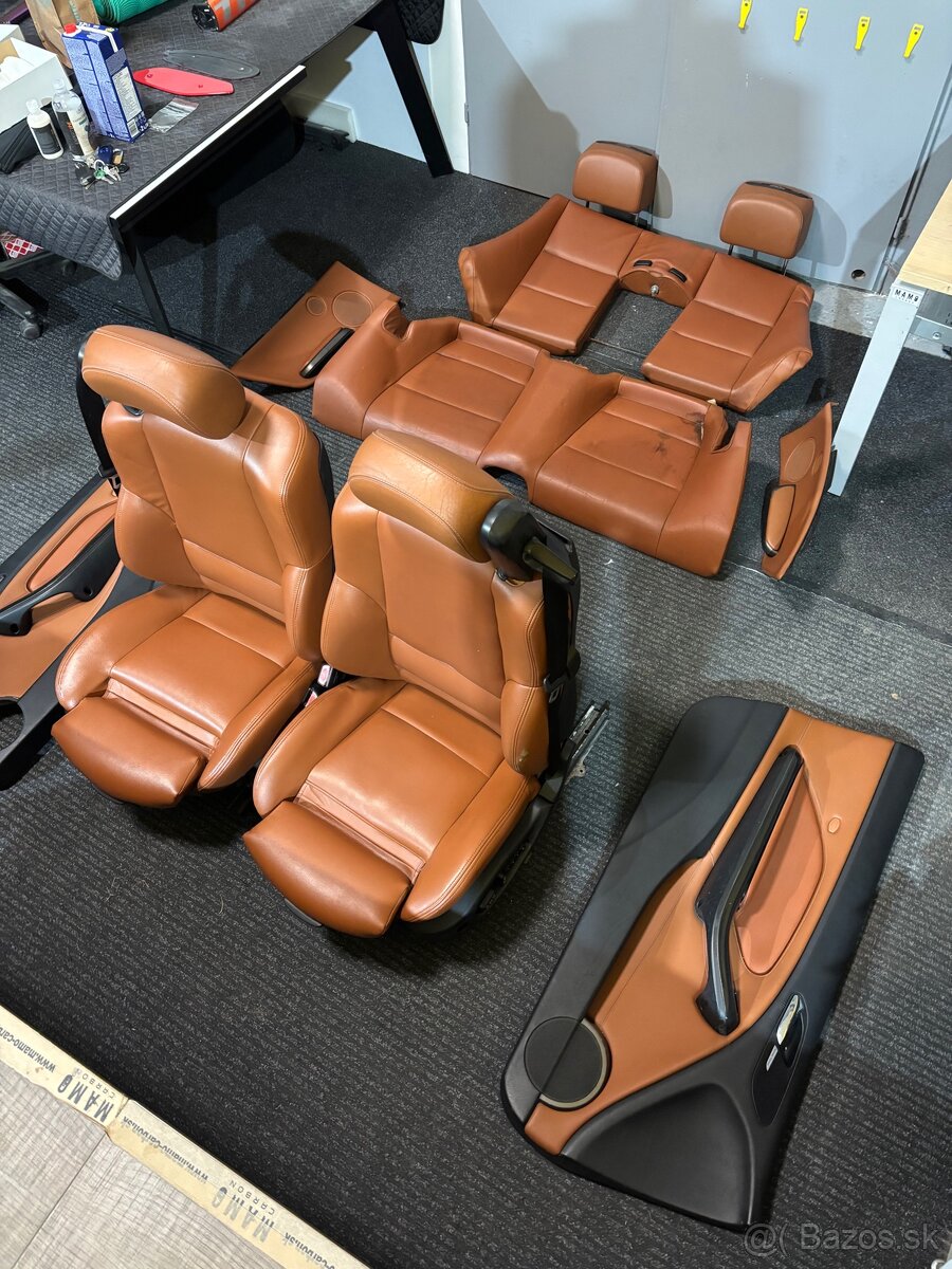 Predám kompletný kožený interiér BMW E46 M3 Cabrio - 2