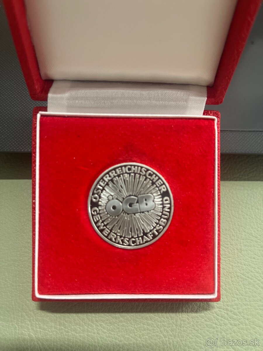 Rakúska plaketa,medaila - 2