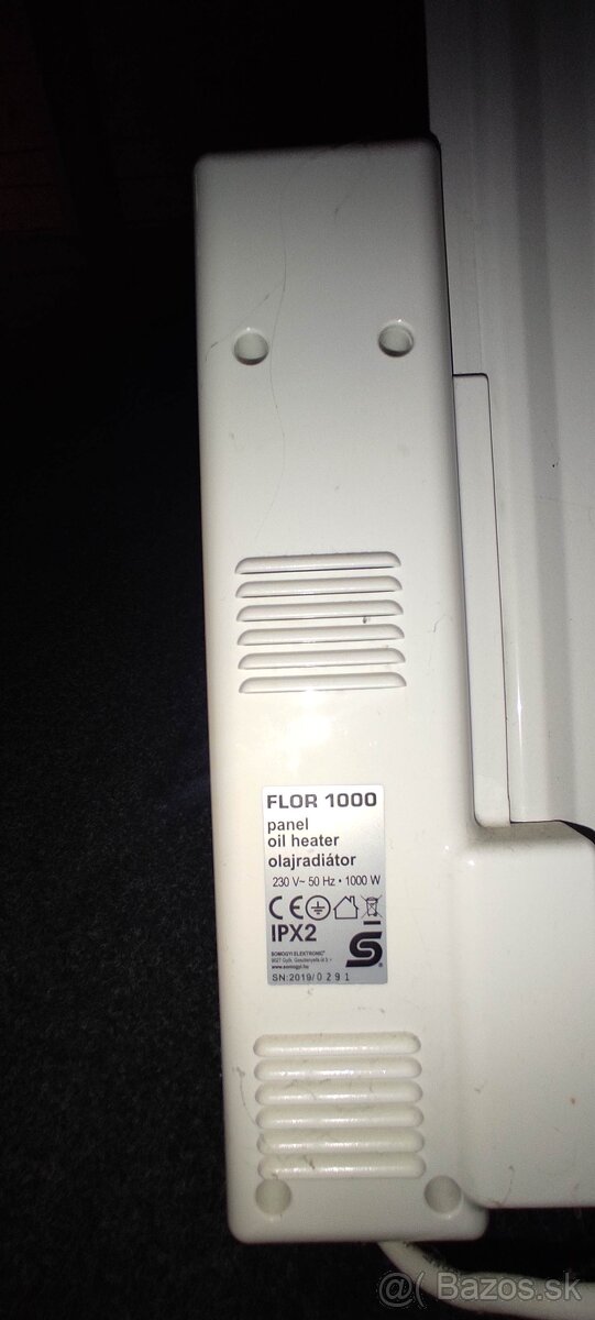 Olejový elektrický radiátor - 2