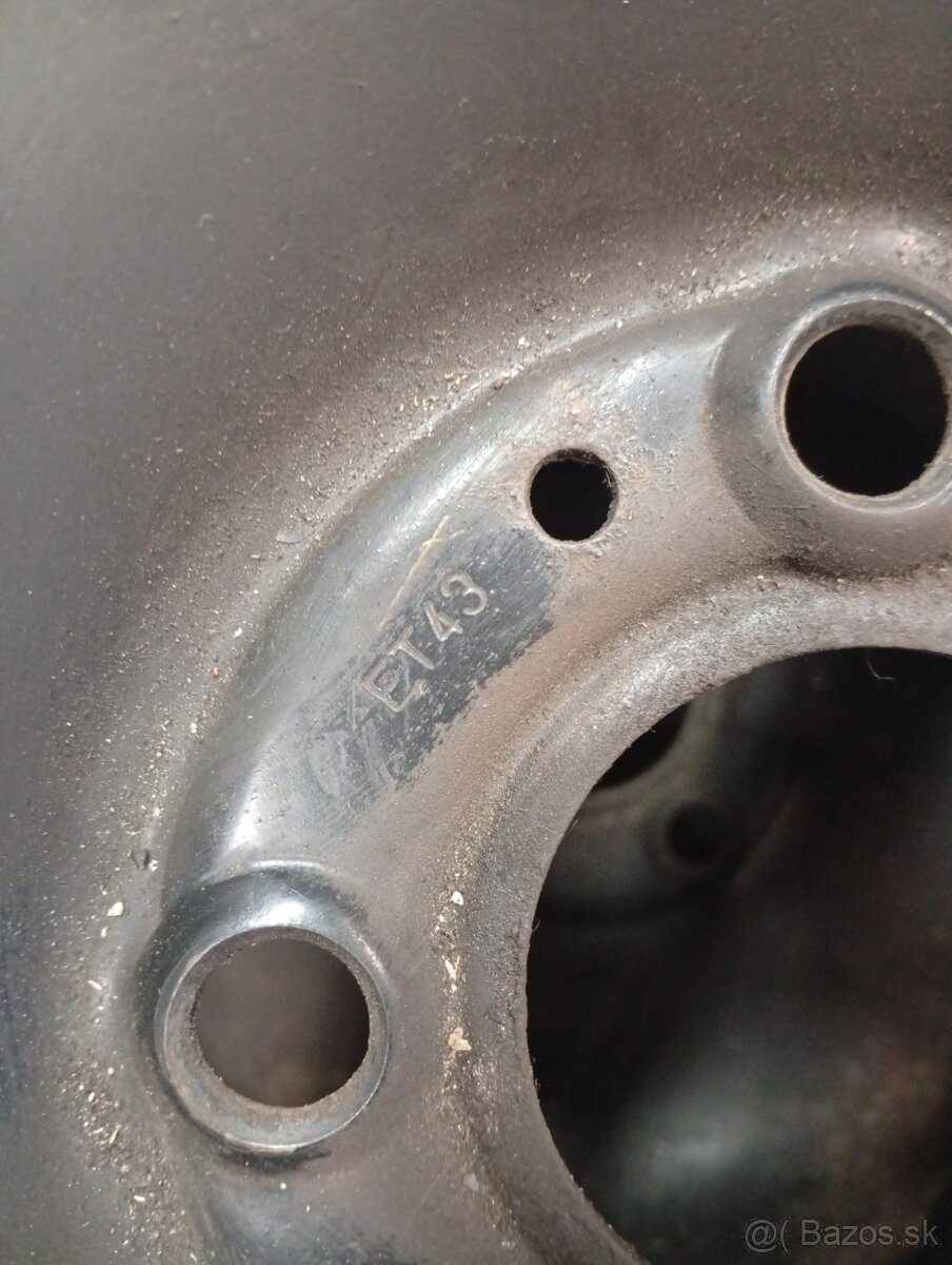 Plechové disky 15" - 2