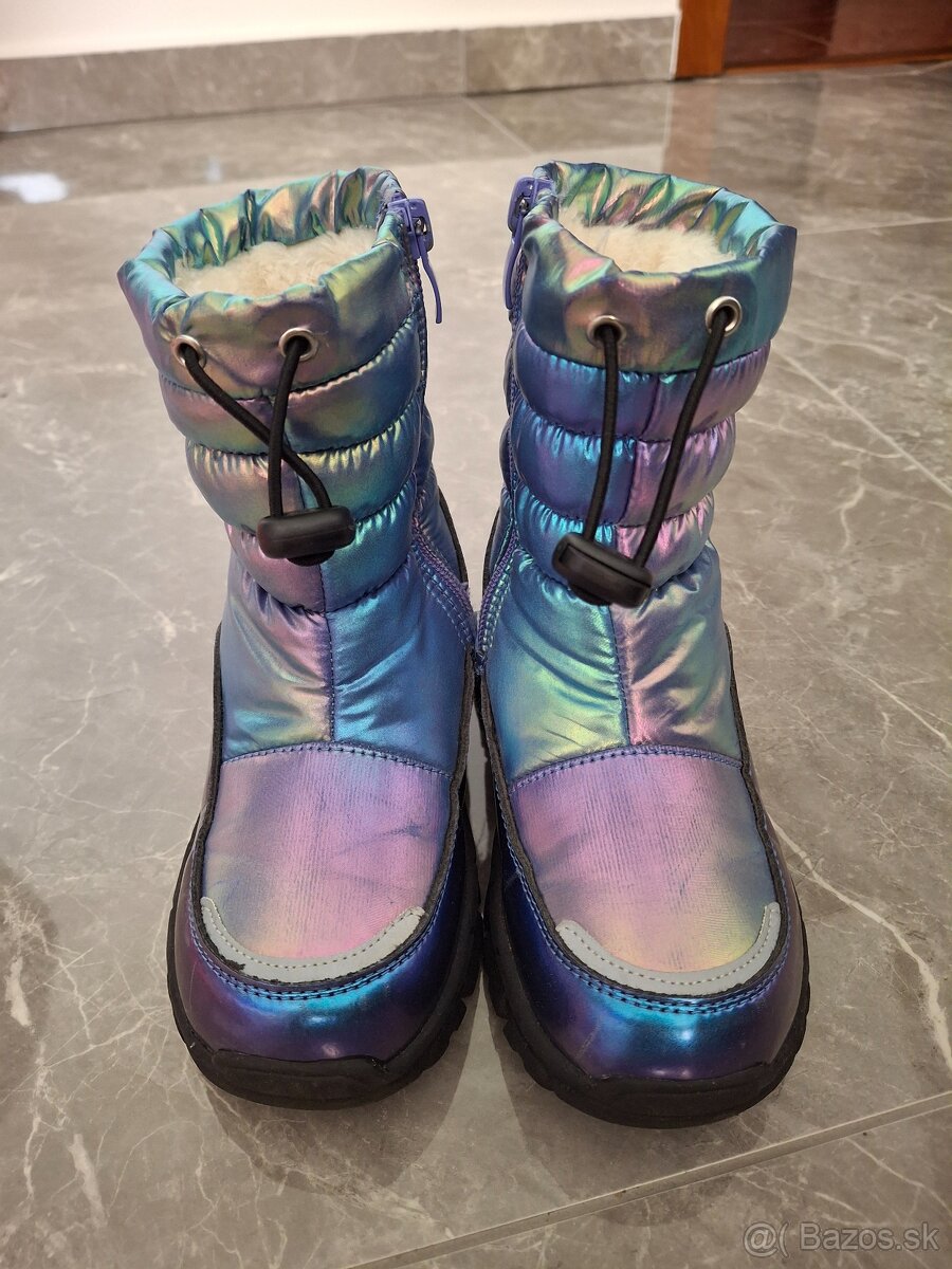 Zimné čižmy/snehule nelli blue 28 - 2