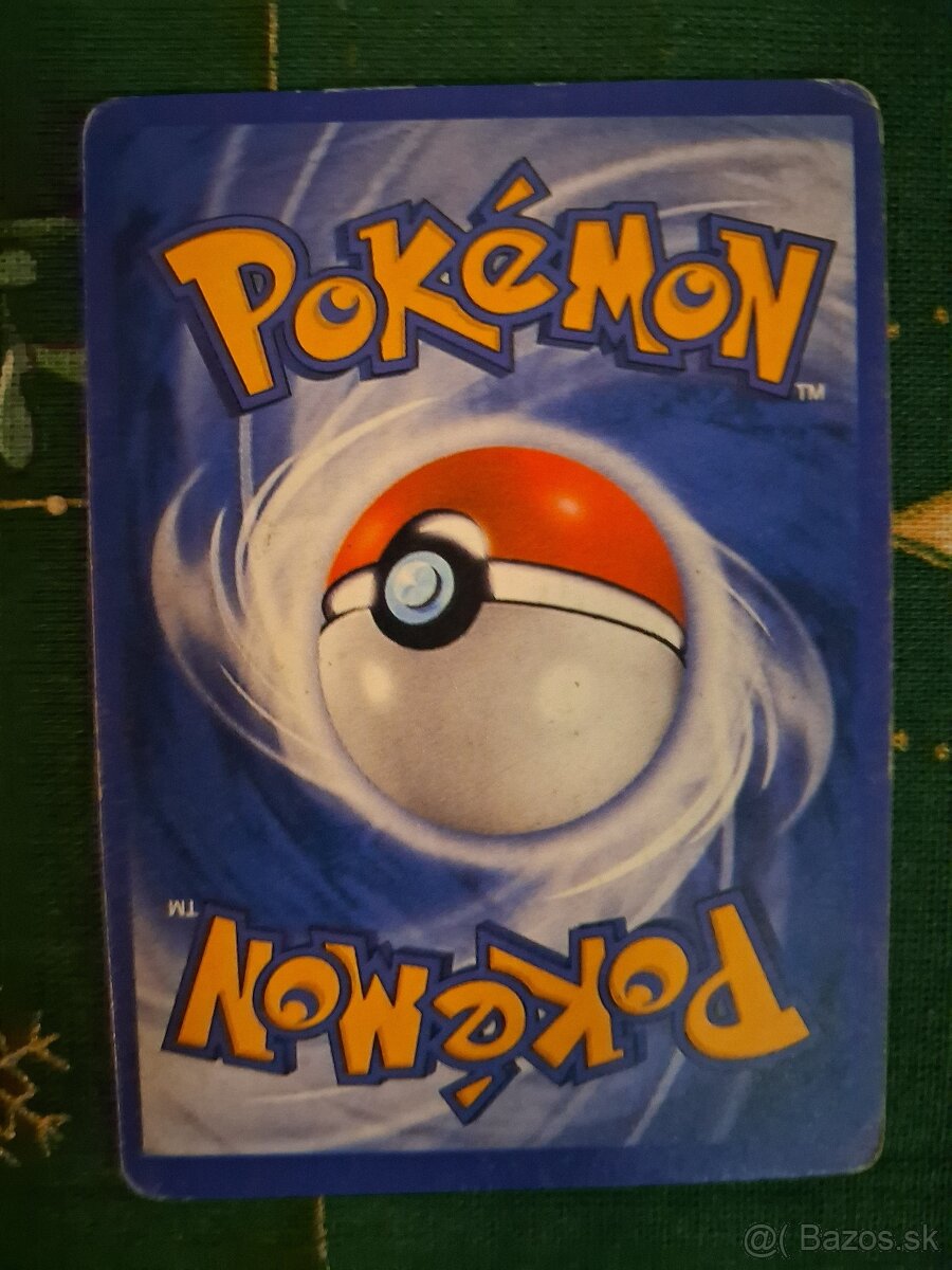 Vzácna pokémon kartička - 2