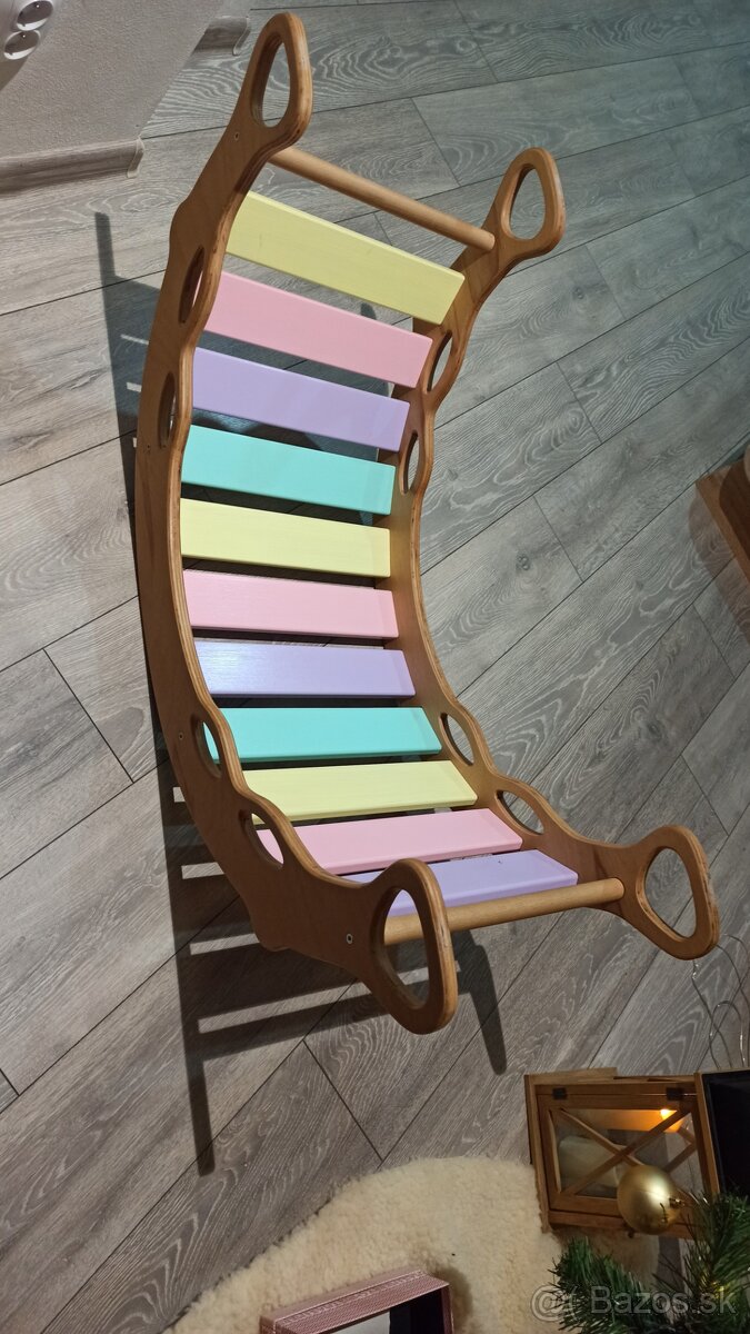 Montessori hojdačka so šmykľavkou - 2