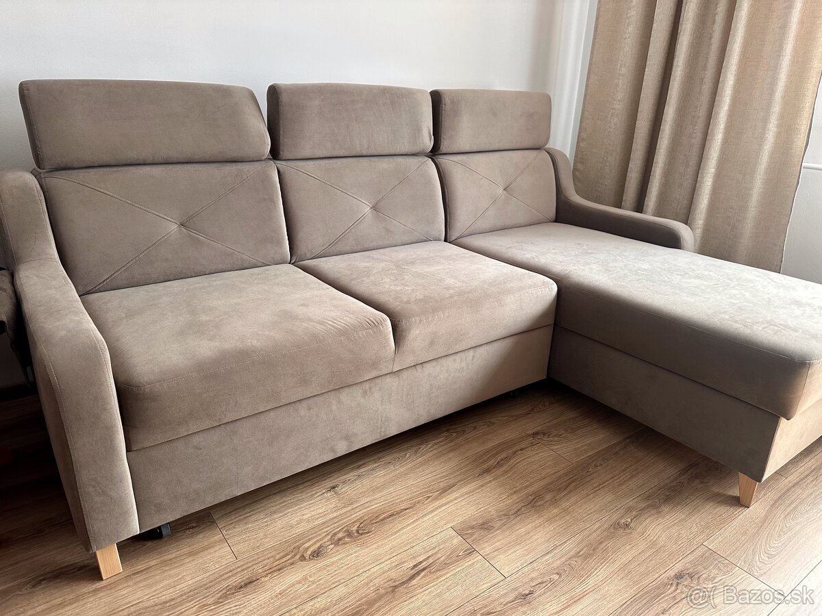 Predám gauč v záruke- nepoužívaný - 2