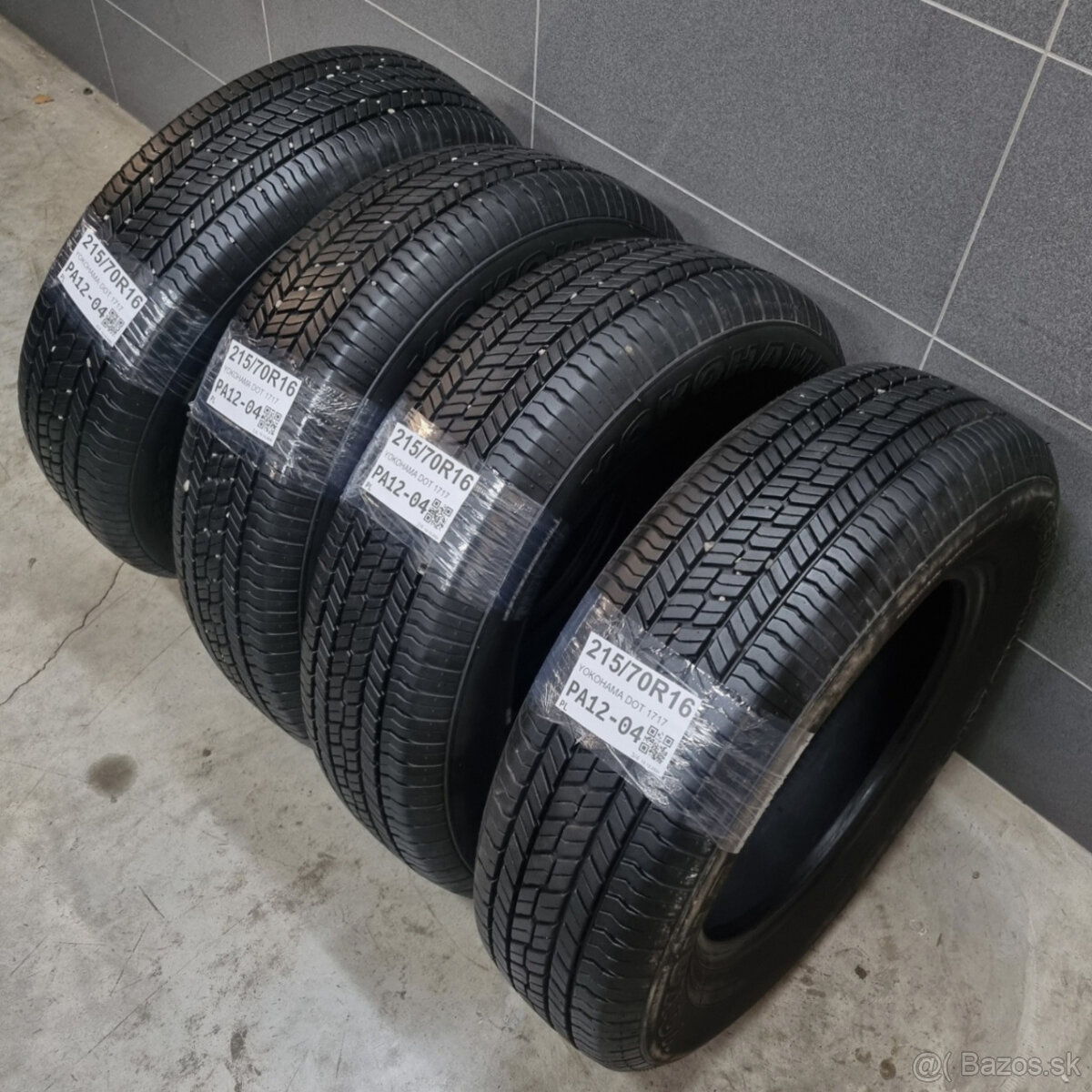 Letné pneumatiky 215/70 R16 YOKOHAMA - 2