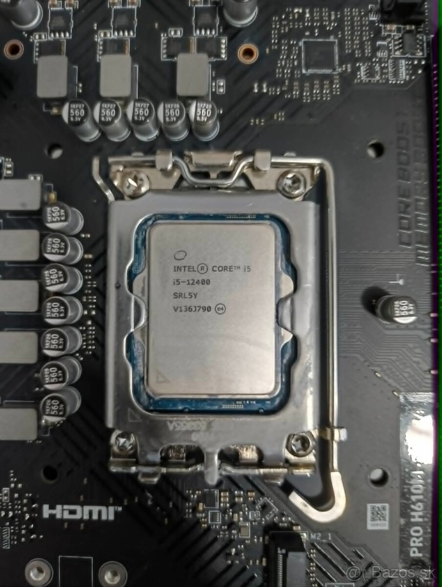 i5 12400 + MSI PRO H610m-e ddr4 - 2
