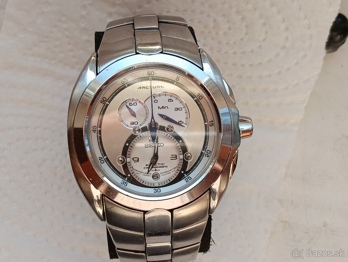 Náramkový chronograf,Seiko,originál. - 2