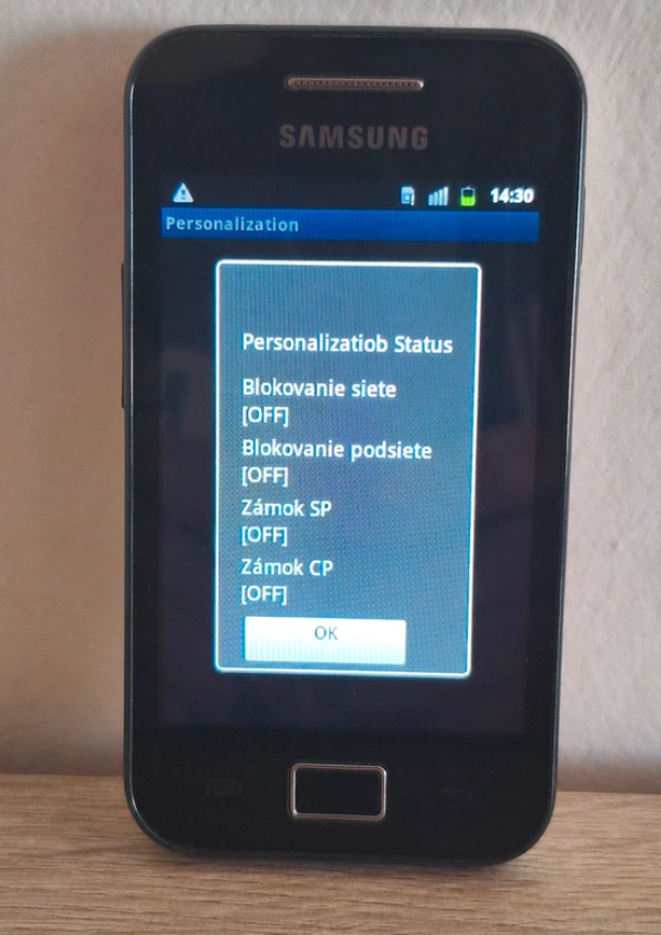 Predám Samsung Ace S5830 - 2