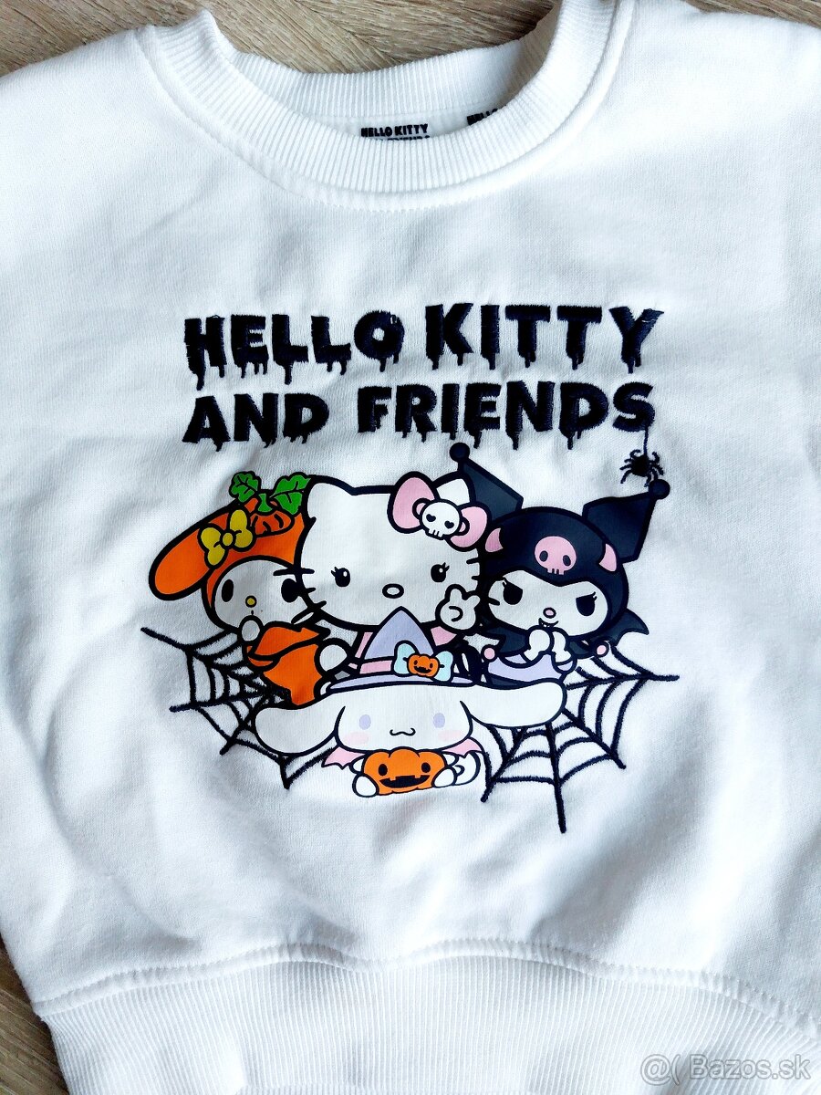 Halloweenska mikina Hello Kitty 92 - 2