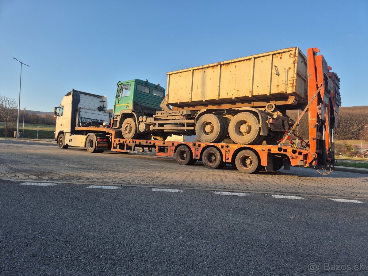 🚛‼️ PREPRAVA STROJOV PODVALNÍKOM KN + 18t NAVIJÁK - 2
