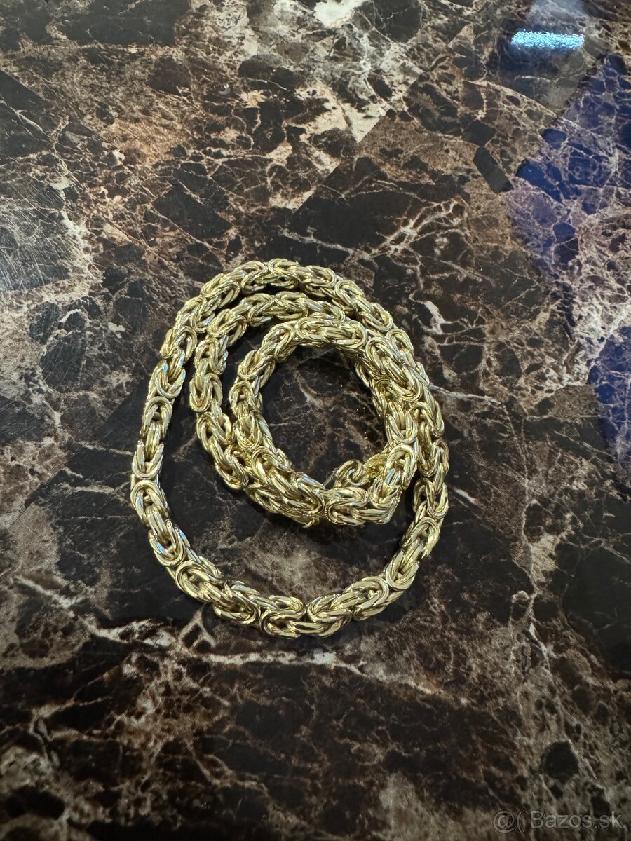 Zlata panska retiazka kraľovsky vzor - 2