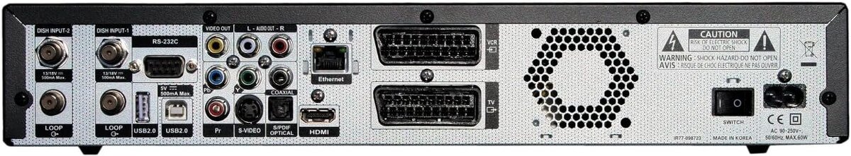 Satelitný HD príjimač VANTAGE HD 8000S - 2