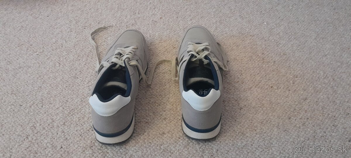 Nenosené pánske béžové tenisky v. 44 - 2