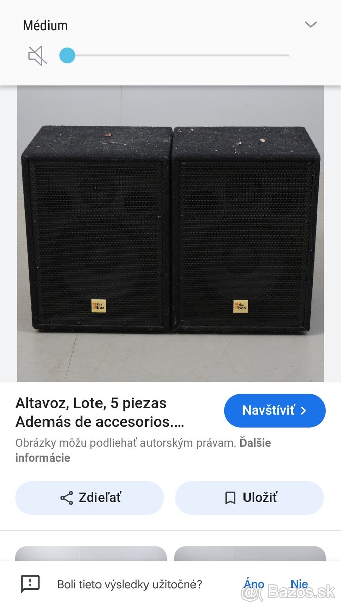 Predam repro bedňa the box pasivne 12 palcové - 2