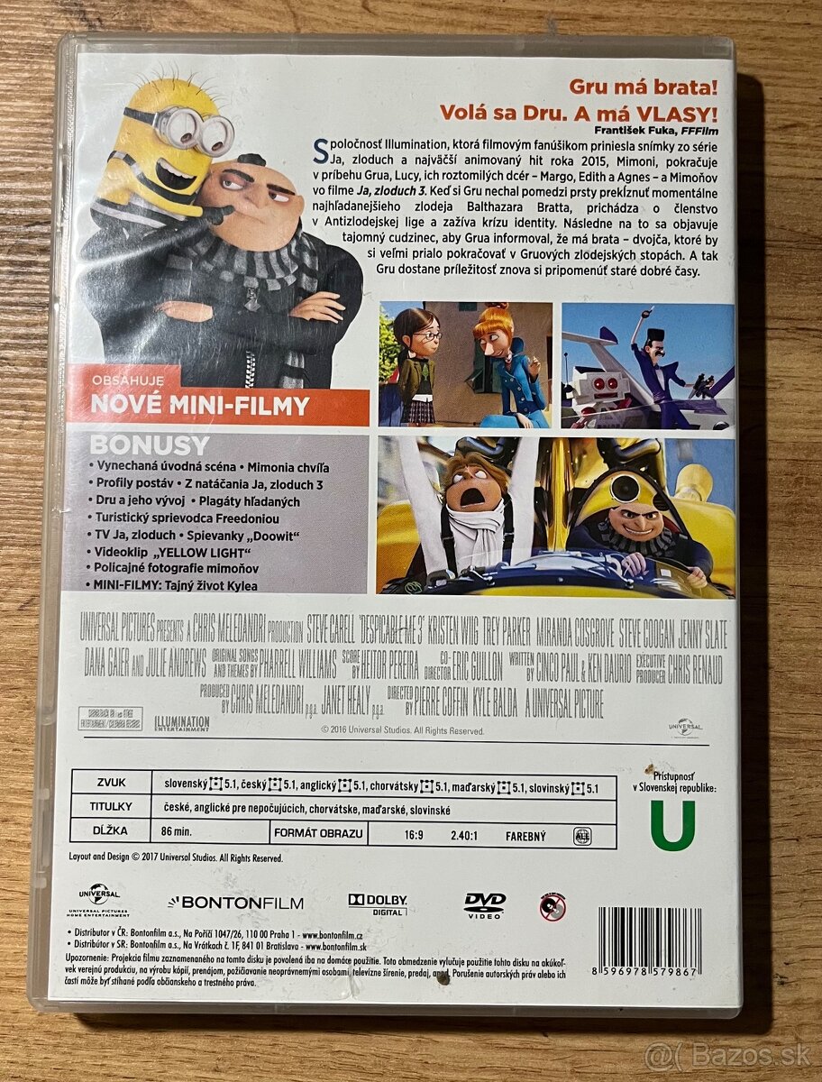 DVD Ja zloduch 3 - 2