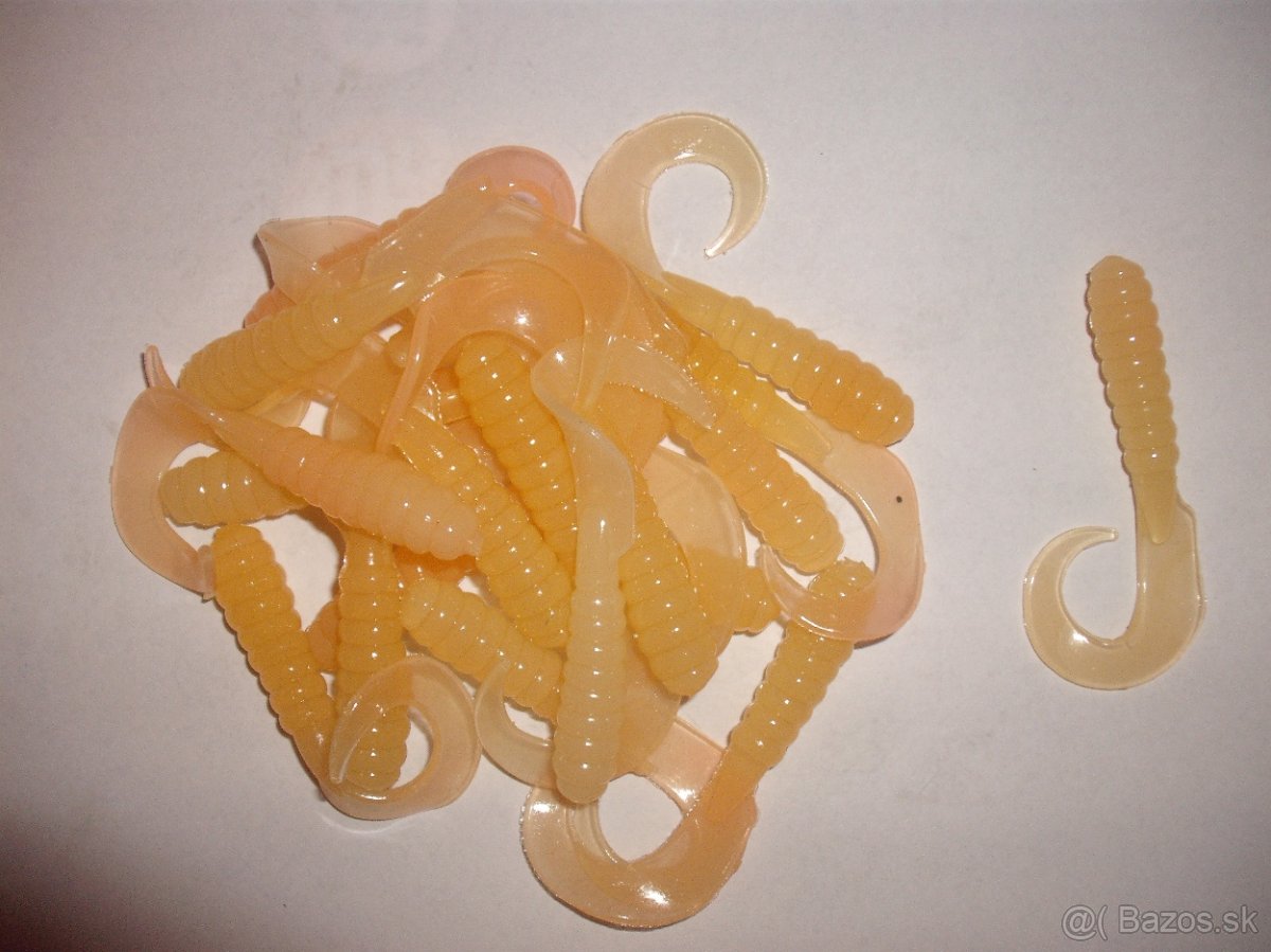 Predam fluorescenčné gumenné nástrahy - 2