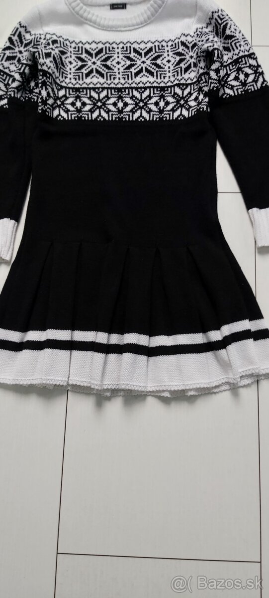 Pletené šaty veľkosť 36 - 2