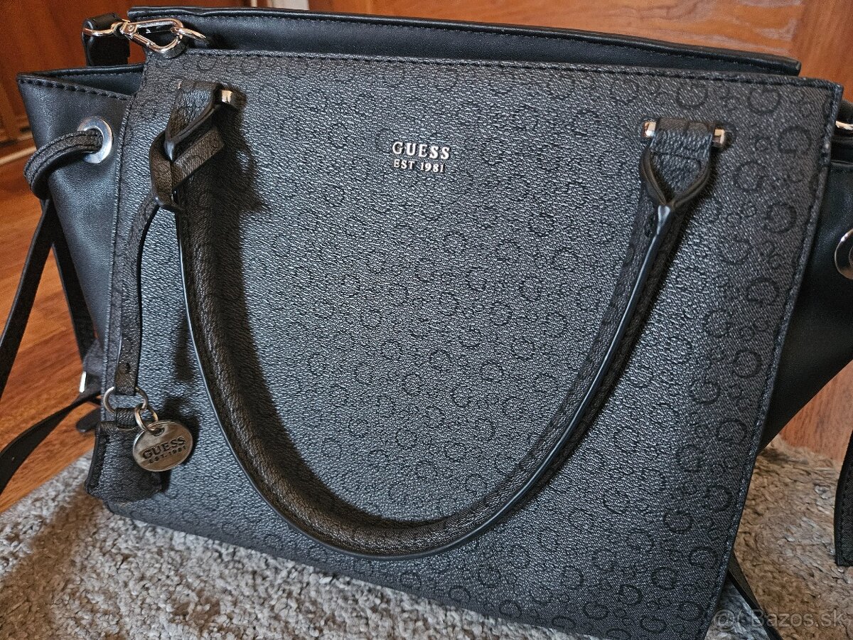 Guess kabelka čiernosivá - 2