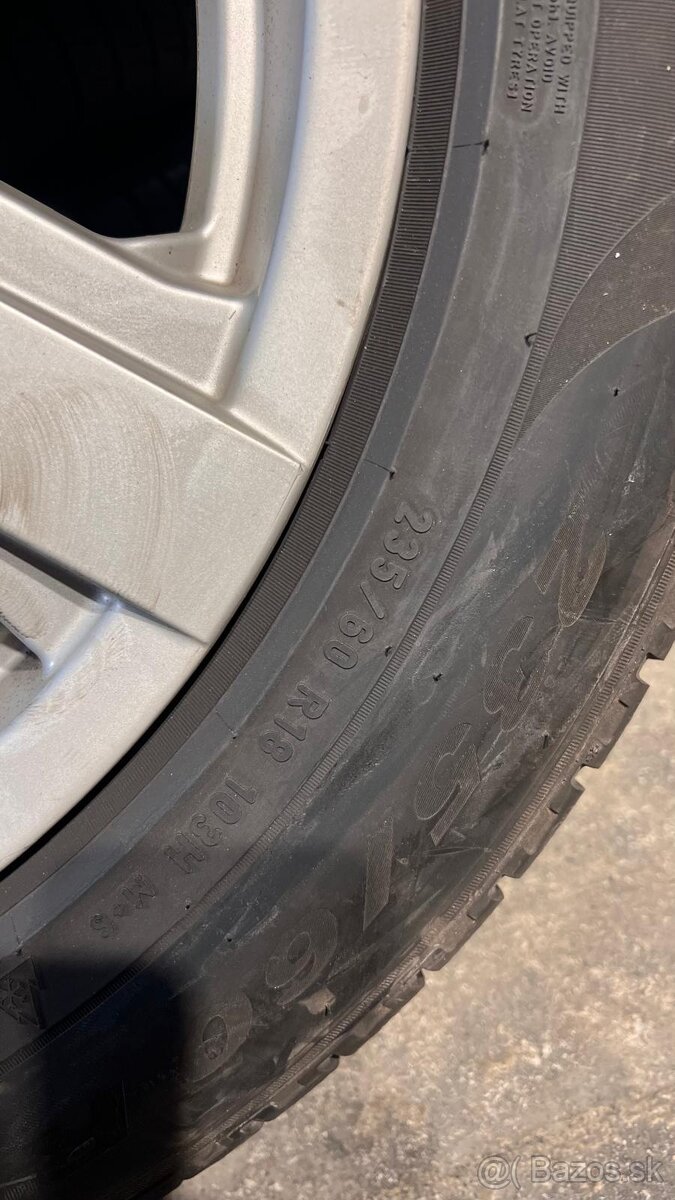 Zimná sada Mercedes ML R18 - 2