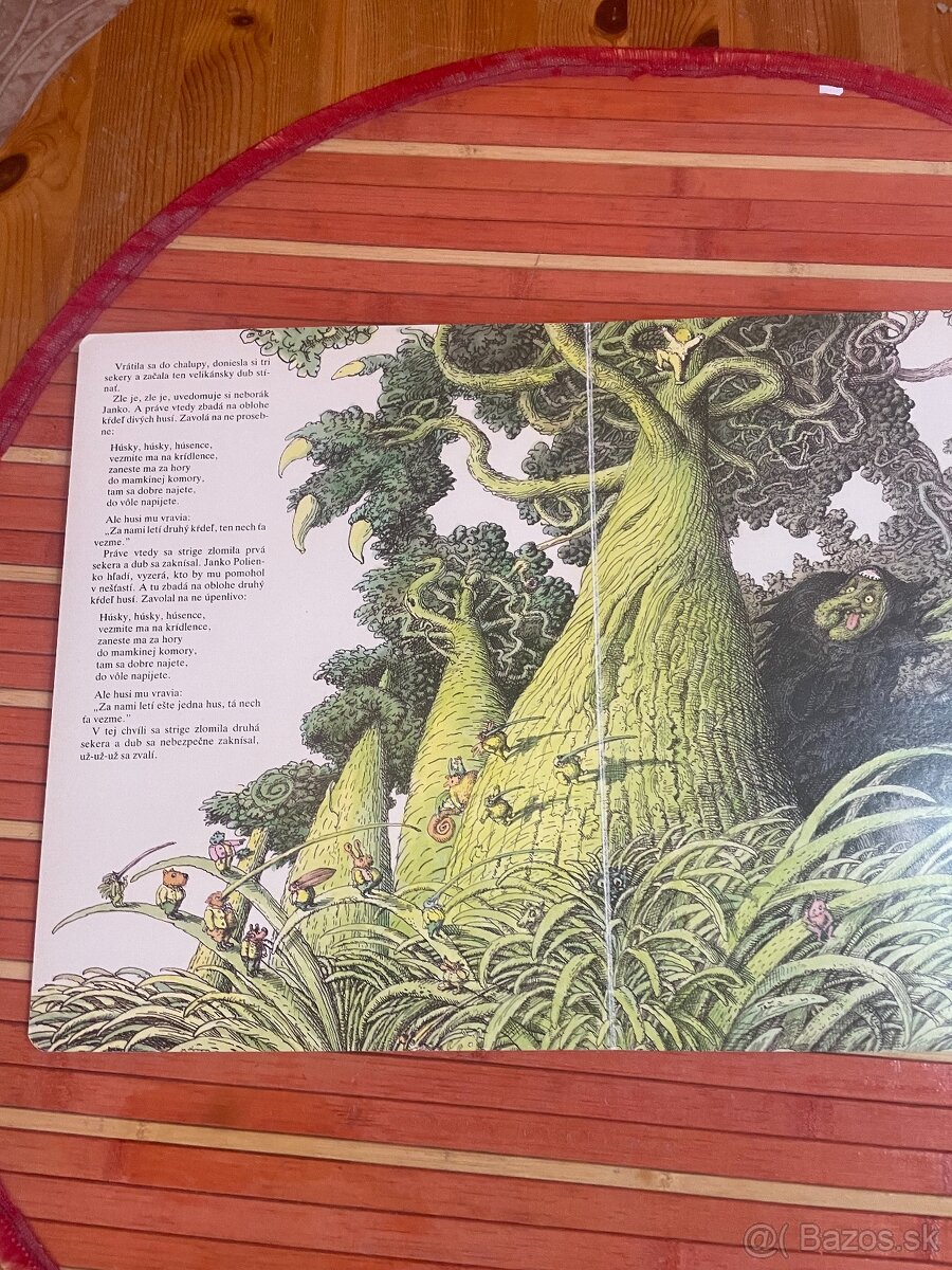 Retro detské veľké leporelo - 2