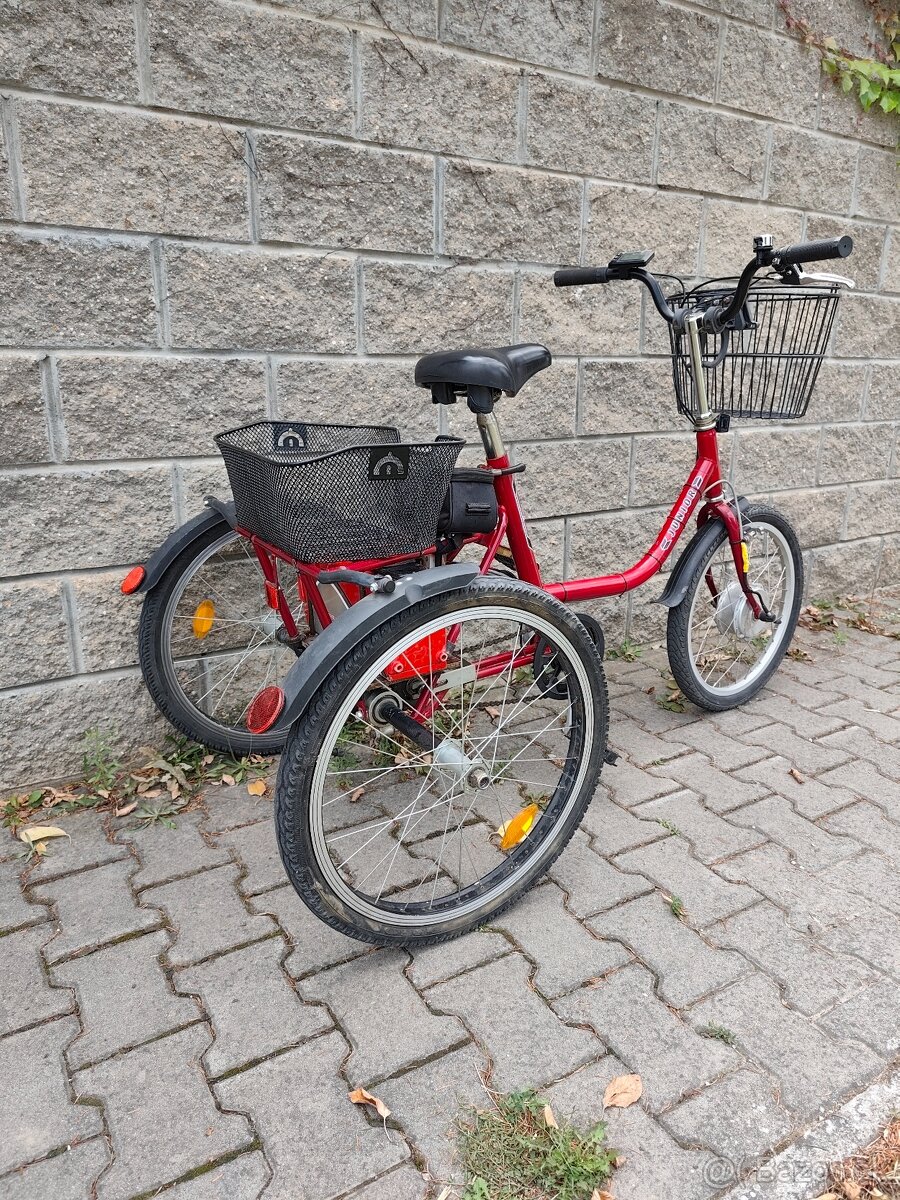 Elektrický trojkolesový bicykel - 2