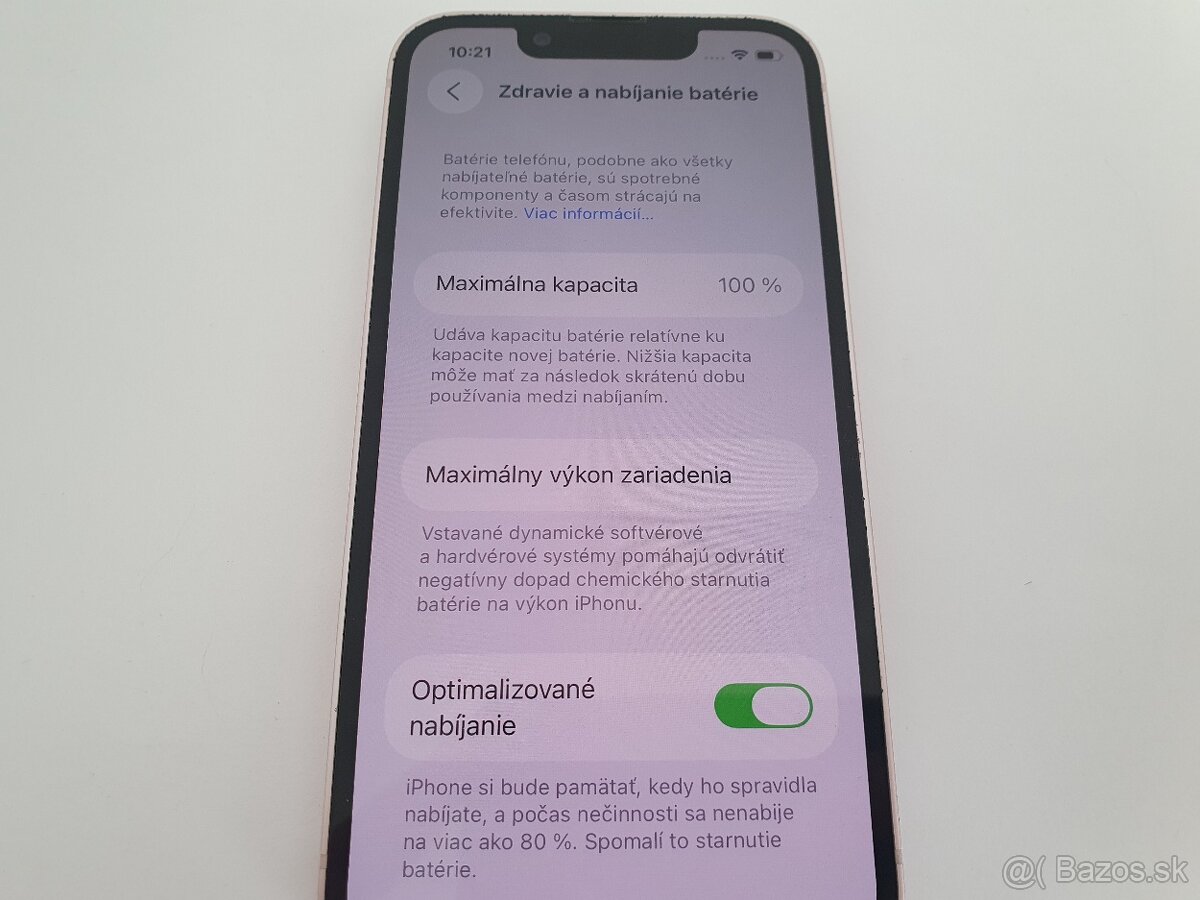iPhone 13 Mini 256GB 100% kapacita batérie RUŽOVÝ - 2