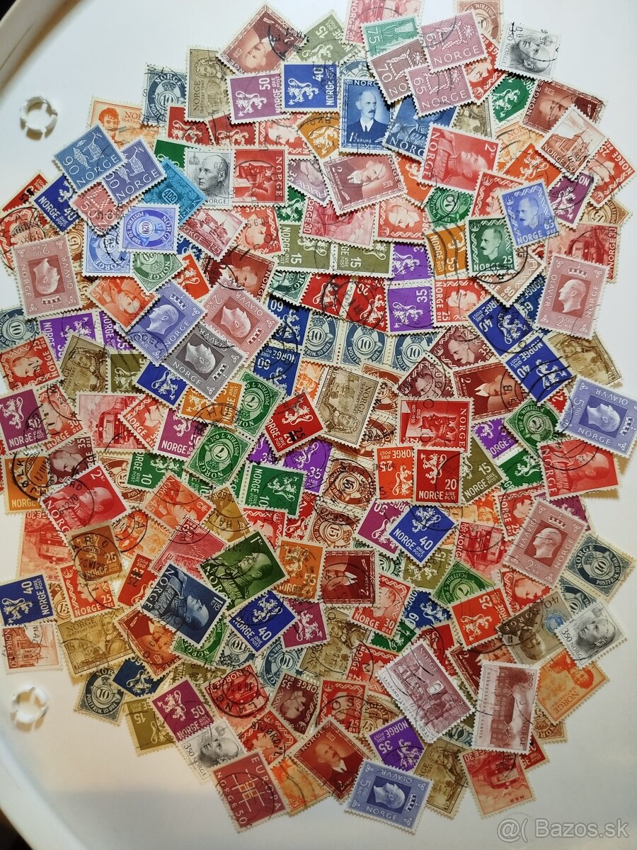 Nórsko - mix známok - 2