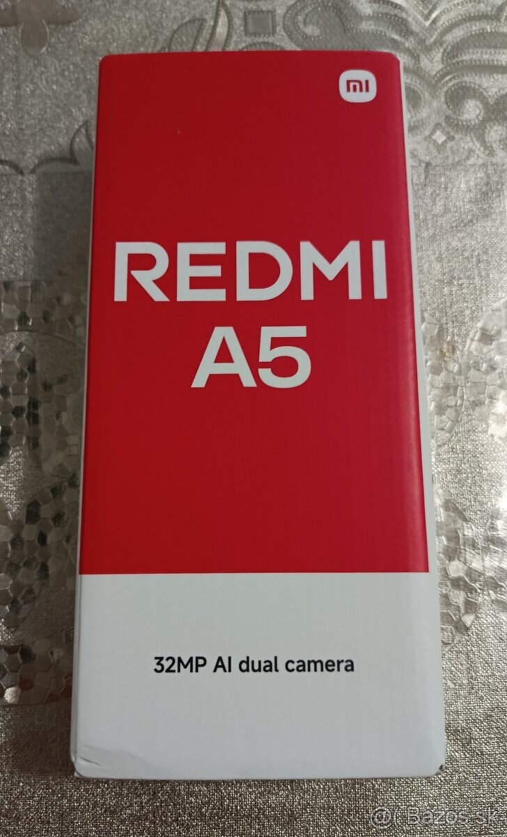 Nový Xiaomi Redmi A5, 8GB/128GB, Dual SIM, čierny - 2