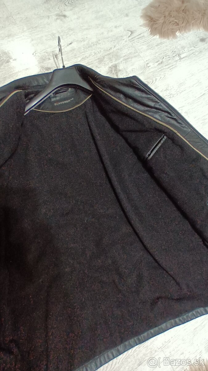 Kozena bunda zateplena - 2