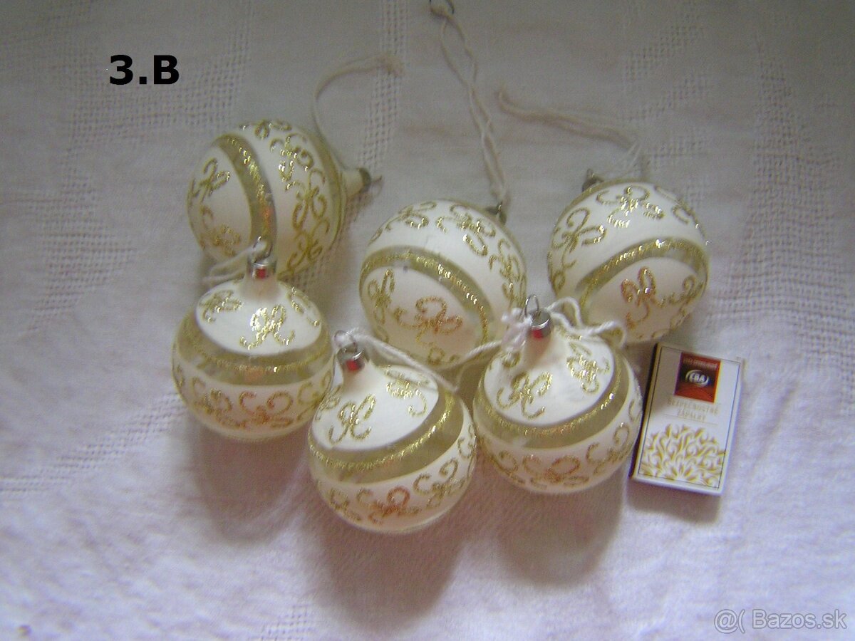 Vianočné ozdoby RETRO - 2