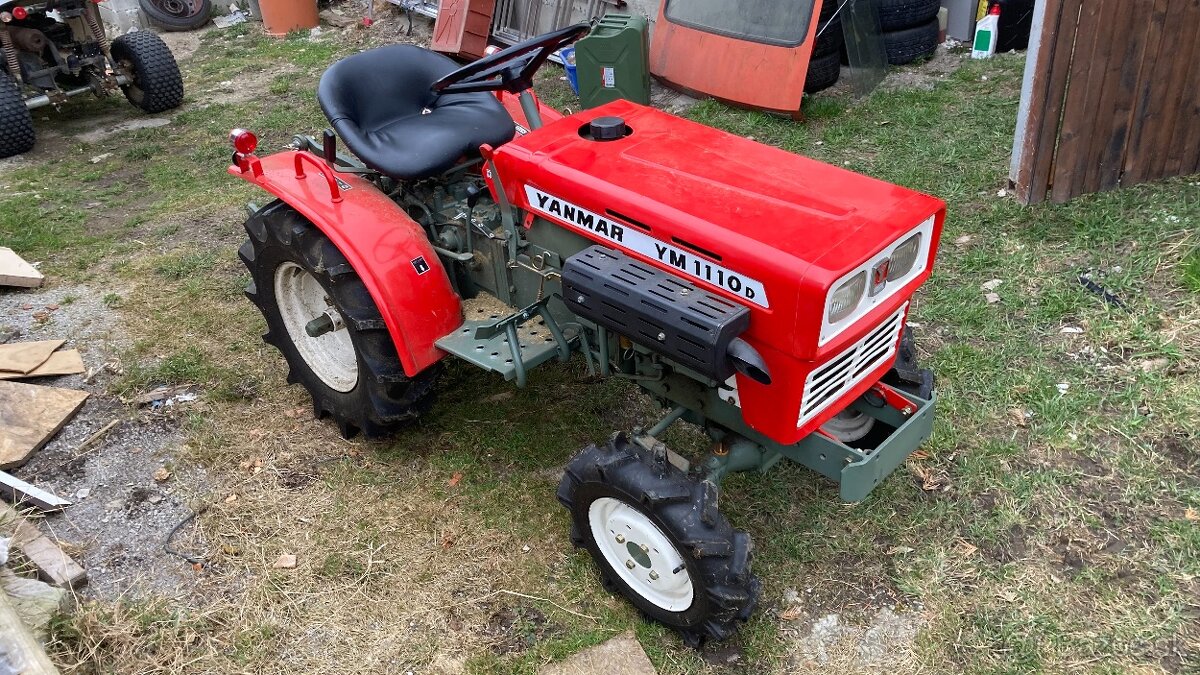 Malotraktor Yanmar YM1110 D, 4x4, diesel - 2