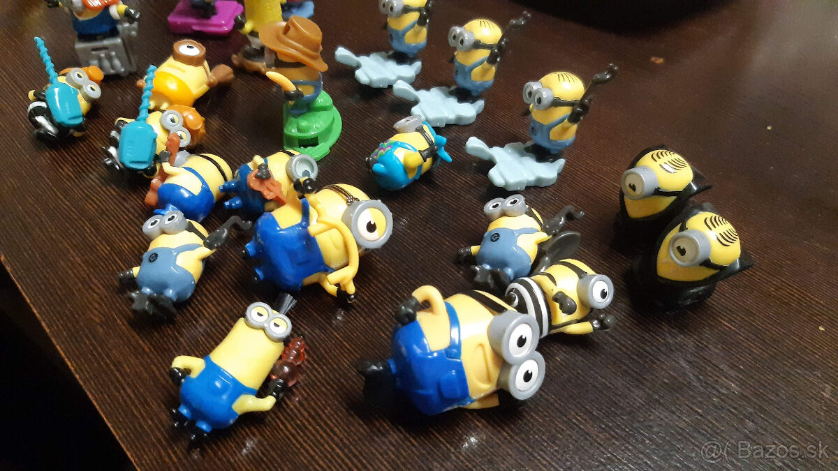 Predám hračky z kindervajičok - Mimoni. - 2