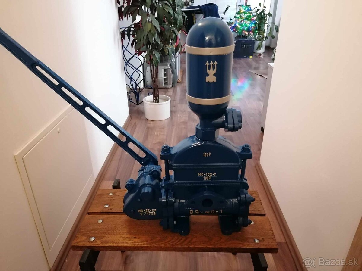 MOSTAR pumpa na vodu r.v.1927 - 2