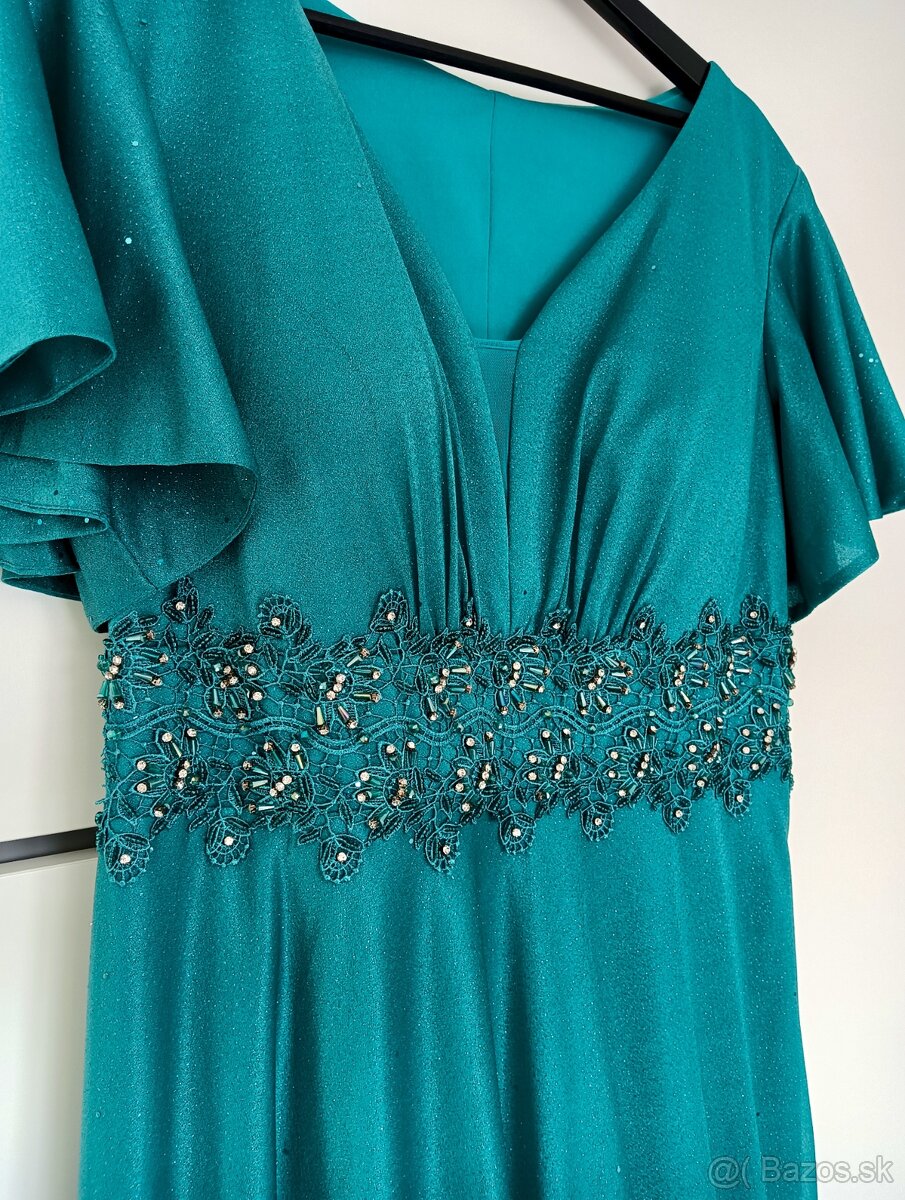 Plesové trblietavé šaty veľ.42 - 2