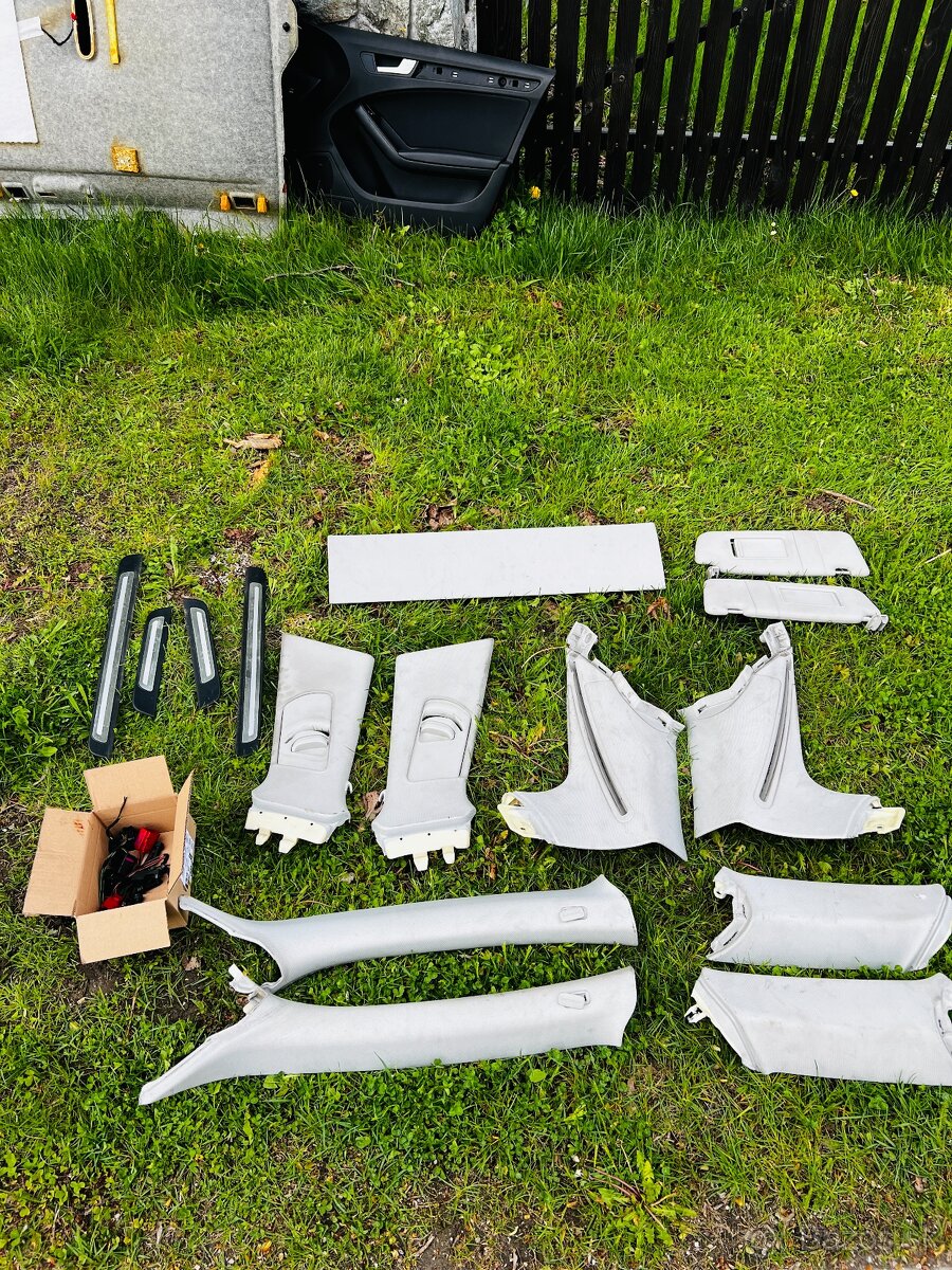 Interiér Audi A4 - B8 - Tapacir, madlá, clonítka, spatné zrk - 2