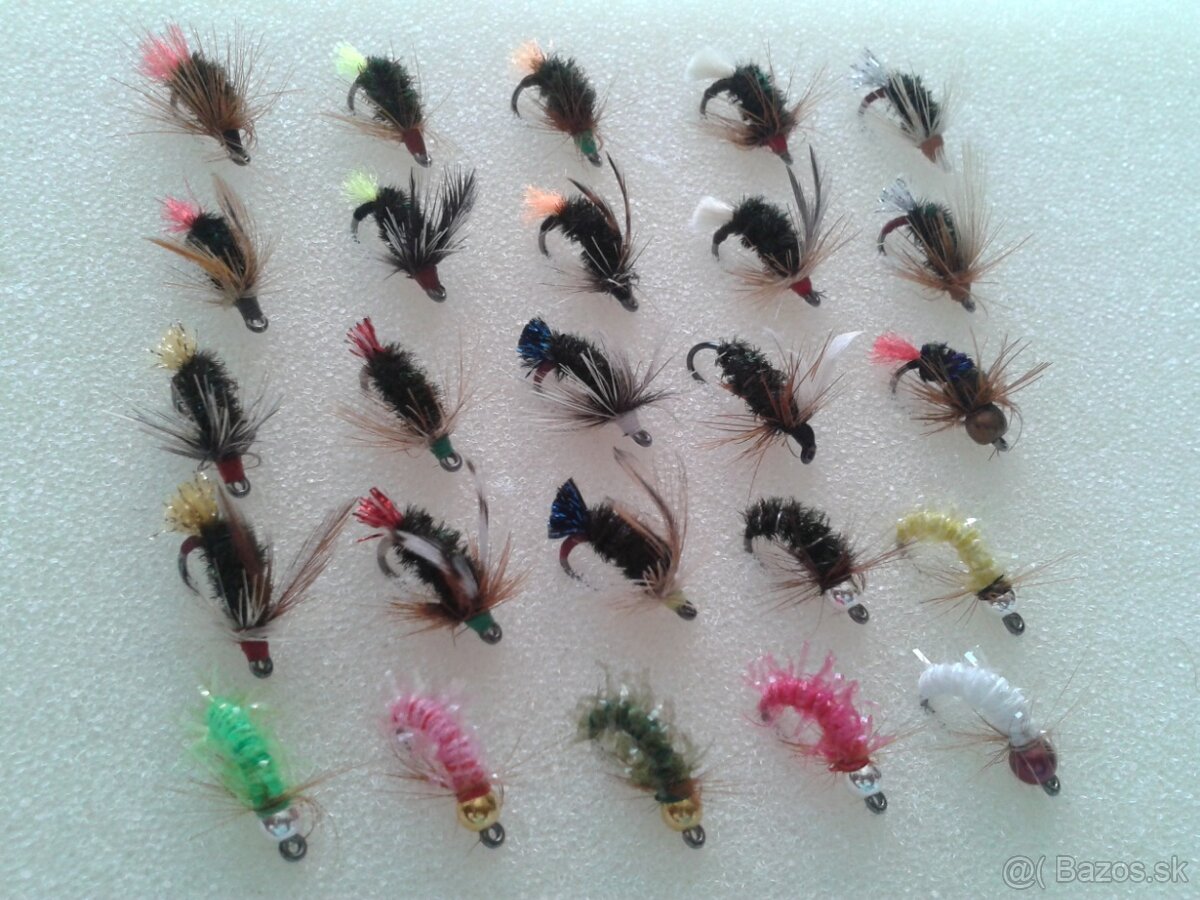 Predám mušky na rybolov - 2