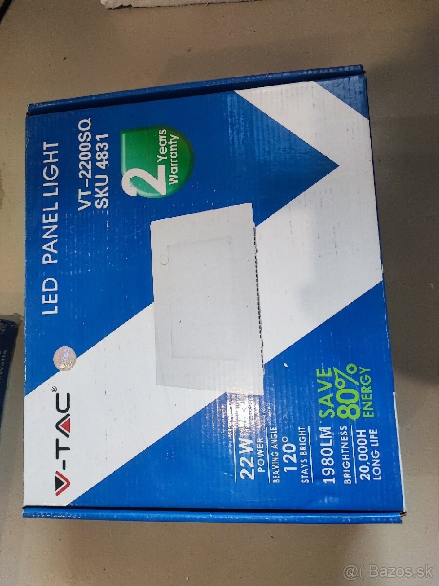 Stropné LED svietidlá panely zapustne - 2