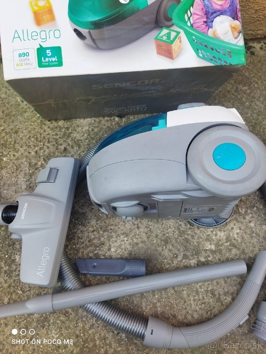 Vysávač Sencor vacuum cleaner svc 511TQ - 2